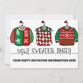 Weihnachtssüßer-Party Einladung