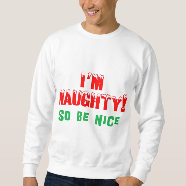 WeihnachtsSweatshirt Sweatshirt (Vorderseite)