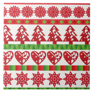 WeihnachtsSymbole Fliese