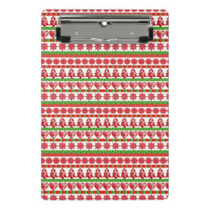 WeihnachtsSymbole Mini Klemmbrett