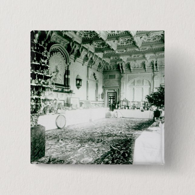 Weihnachtstabellen im Durbar Raum Button (Vorderseite)