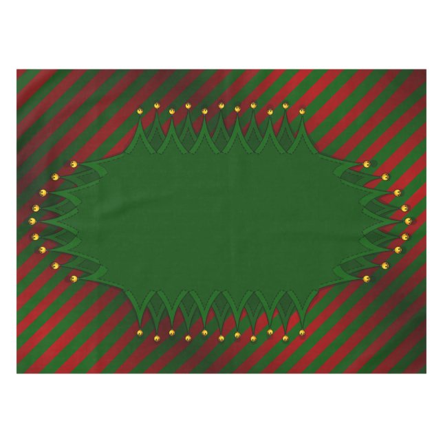 Weihnachtstablette Festlicher Feiertag Tischdecke (Vorderseite (Horizontal))