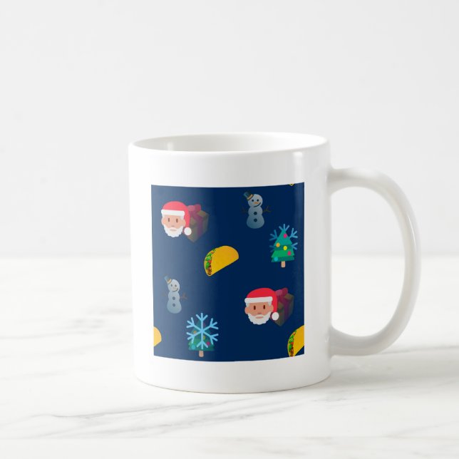 Weihnachtstaktik Emoji Kaffeetasse (Rechts)