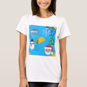 Weihnachtstaktik Emoji T-Shirt