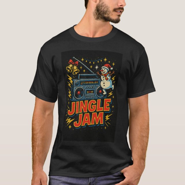 Weihnachtstanz JINGLE JAM T-Shirt (Vorderseite)