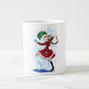 Weihnachtstänzer Kaffeetasse Jumbo-Tasse