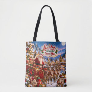Weihnachtstasche von Santas Lieblingstasche Tasche