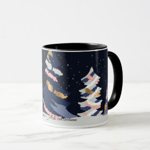 Weihnachtstasse Dunkler Himmel Tasse