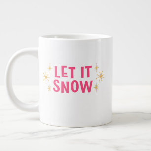 Weihnachtstasse – Frostige Feiertags-Cocoa und Kaf Jumbo-Tasse