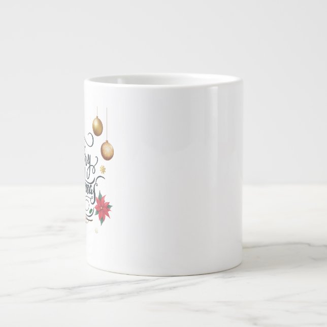 Weihnachtstasse Jumbo-Tasse (Vorderseite)
