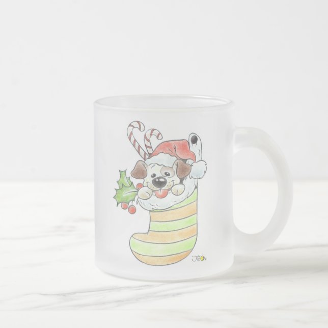 WeihnachtsTasse Mattglastasse (Rechts)