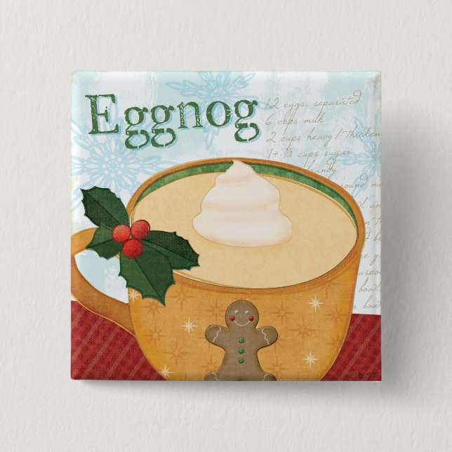 WeihnachtsTasse mit Eierpunsch Button (Vorderseite)