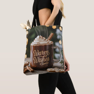 Weihnachtstasse 'Warme Wünsche': Cozy Hot Chocolat Tasche