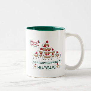 Weihnachtstasse Zweifarbige Tasse