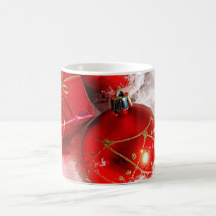 WeihnachtsTassen-Verzierungen und Geschenke im Kaffeetasse