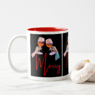 Weihnachtstassen Zweifarbige Tasse