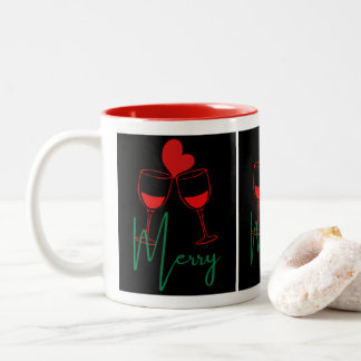 Weihnachtstassen Zweifarbige Tasse