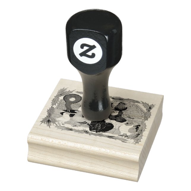 Weihnachtstauben Gummistempel (Stempel)