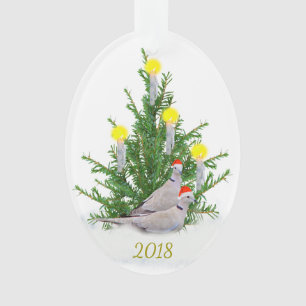 Weihnachtstauben Ornament