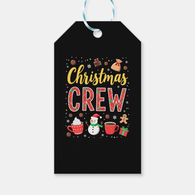 Weihnachtsteam (2) geschenkanhänger (Vorderseite)
