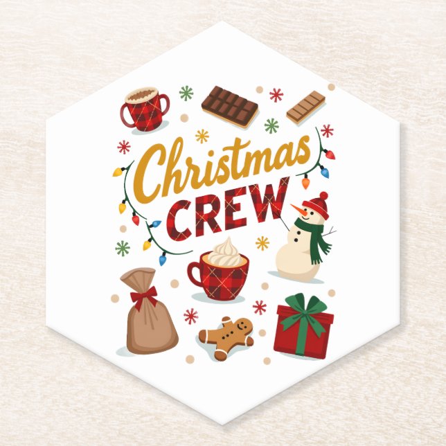 Weihnachtsteam (2) untersetzer (Vorderseite)