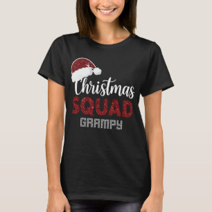 Weihnachtsteam Grampy passende lustige Weihnachten T-Shirt
