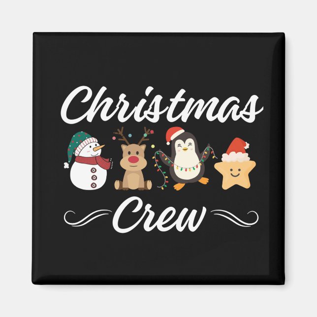 Weihnachtsteam Magnet (Vorne)