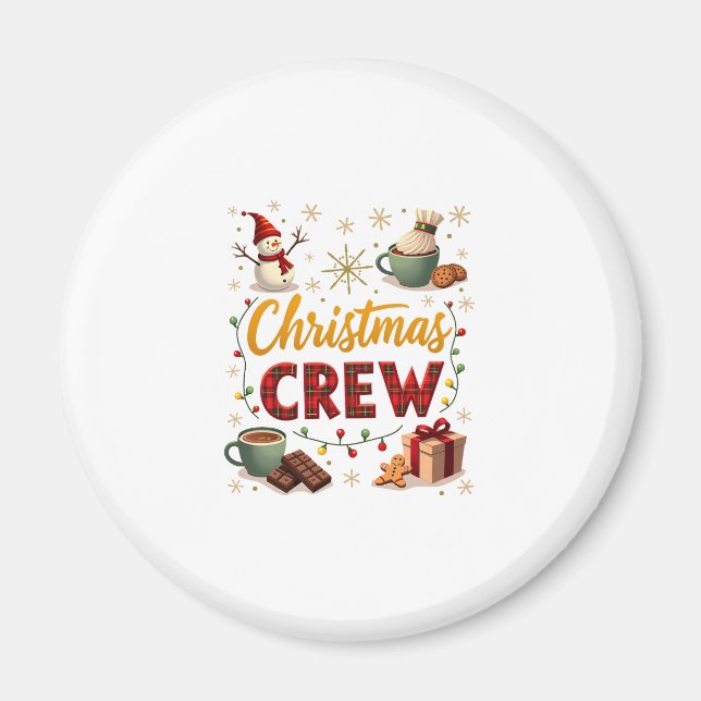 Weihnachtsteam Magnet (Vorne)