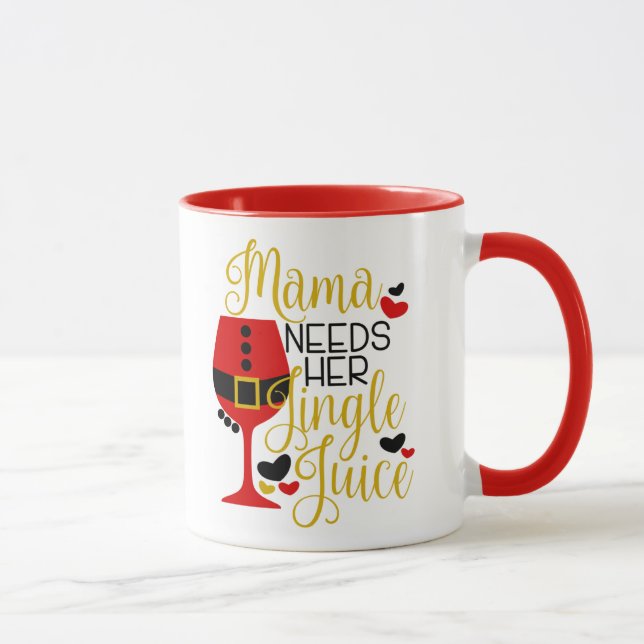 Weihnachtstext Tasse (Rechts)