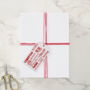 Weihnachtstexte Geschenkanhänger