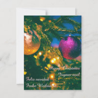 Weihnachtsthema mit 2 Weihnachtsballen...