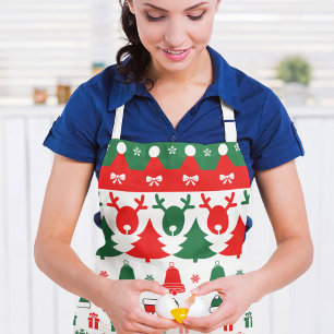 Weihnachtsthema Schürze