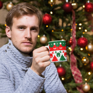 Weihnachtsthema Verwandlungstasse