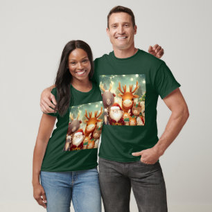 Weihnachtstiere 8 T-Shirt