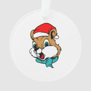 Weihnachtstiere Weihnachten Chipmunk Weihnachten Ornament