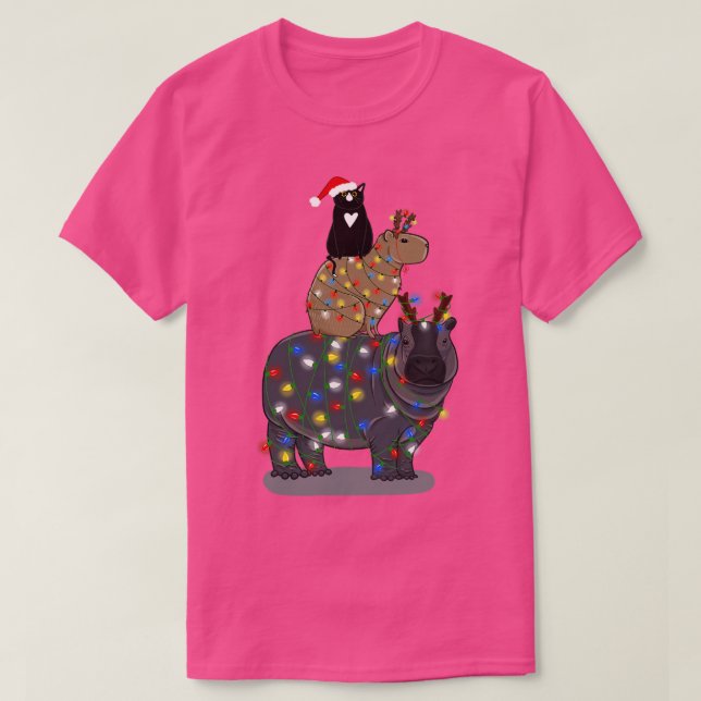 Weihnachtstierstack T-Shirt (Design vorne)
