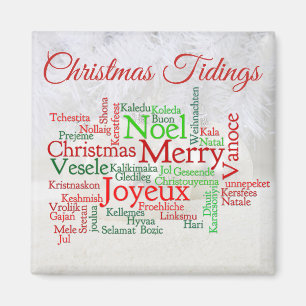Weihnachtstipps rund um die Welt Magnet