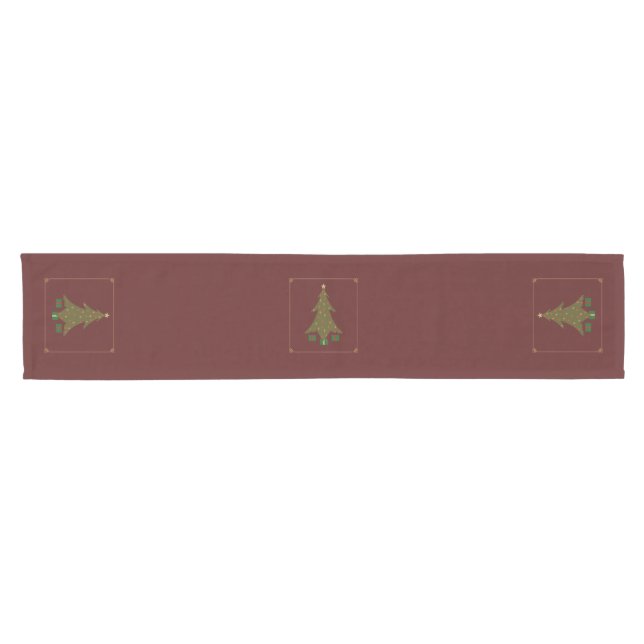Weihnachtstisch-Finalist Kurzer Tischläufer (Horizontal)