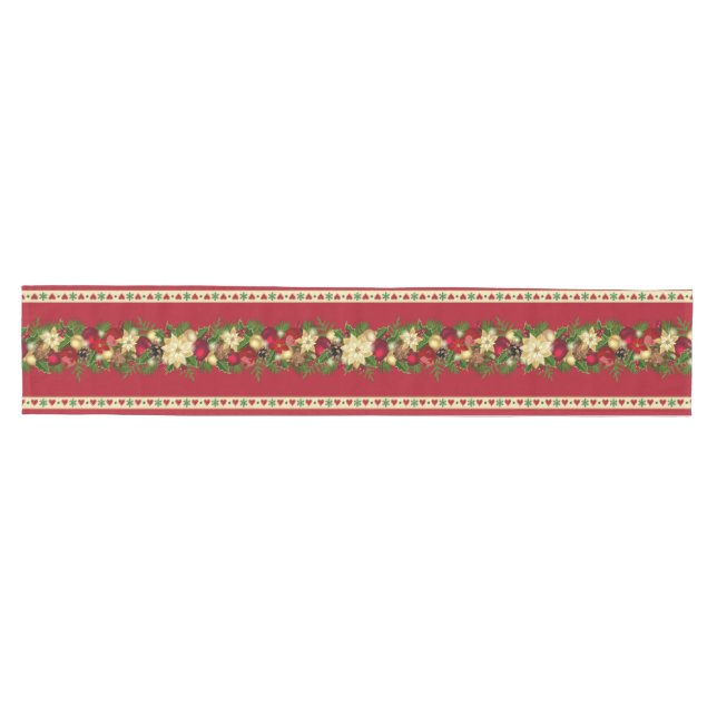 Weihnachtstischläufer 90" x 16" mittelgroßer tischläufer (Horizontal)