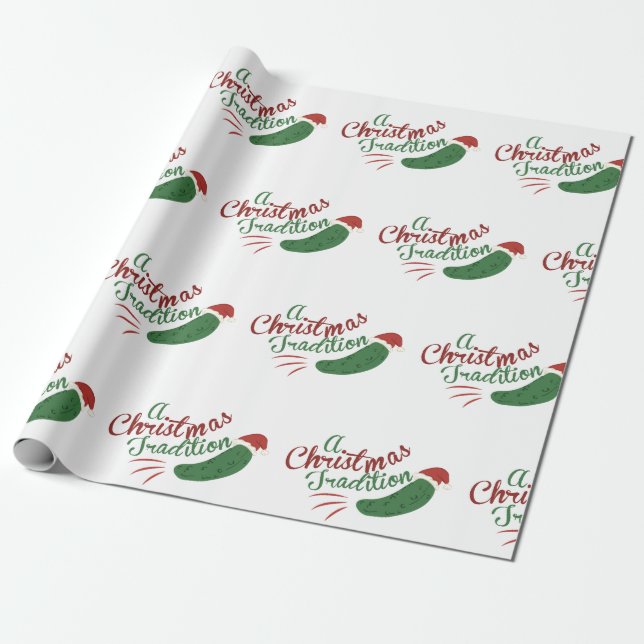 Weihnachtstradition Geschenkpapier (Ungerollt)