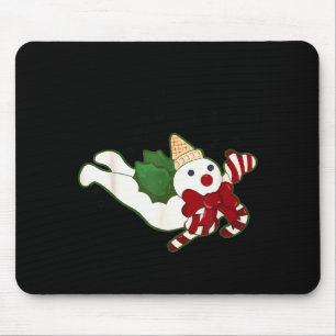 Weihnachtstradition Schneemänner New Orleans Mr Bi Mousepad