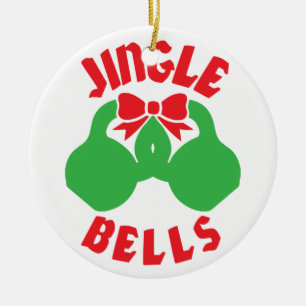WeihnachtsTrainings-Motivations-Klingel "Kessel Keramikornament
