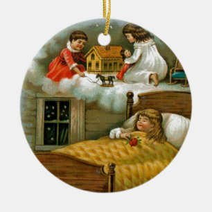 Weihnachtstrände Keramik Ornament