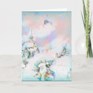 Weihnachtsträume Feiertagskarte