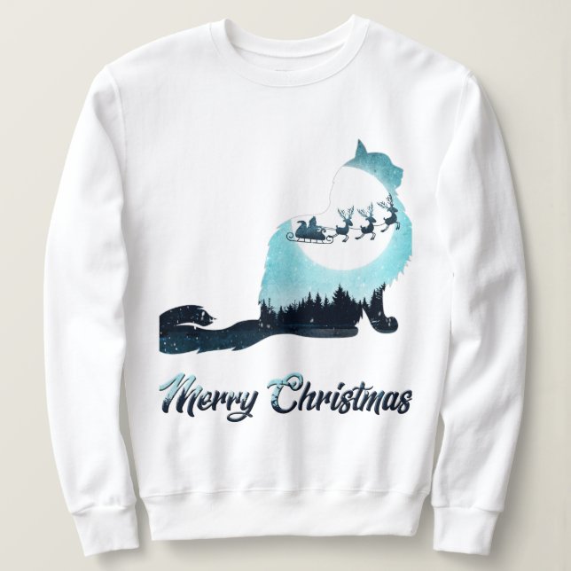 Weihnachtsträume Sweatshirt (Design vorne)