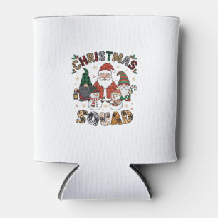 Weihnachtstrupp Weihnachtsmann Gnome Schneemänner Dosenkühler