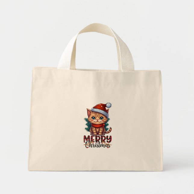 Weihnachtstüten Mini Stoffbeutel (Vorne)
