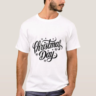 Weihnachtstypografie-Sprüche T-Shirt
