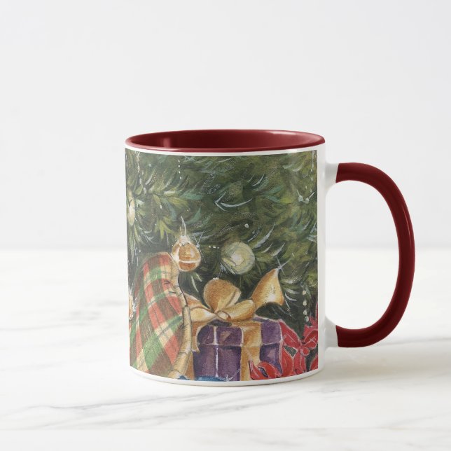 Weihnachtsüberraschungs-Tasse Tasse (Rechts)