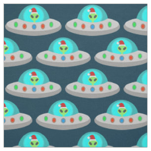 WeihnachtsUFO Ho Alien fliegende Untertasse Stoff